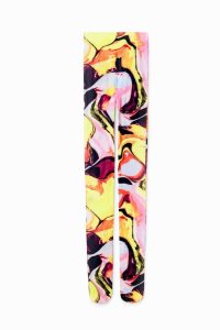 Desigual Abstract arty tights Naisten Sukat | QCYOU5716
