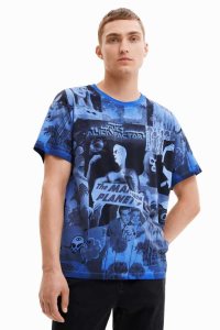 Desigual Alien collage Miesten Pikeepaita | RZYQV2584