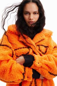 Desigual Arty fleece Naisten Takki | JXMZD7860