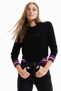 Desigual Awesome jumper Naisten Neulepuserot | ZKWAP4725