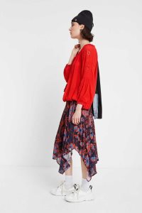 Desigual Blouse embroidered mandalas Naisten Topit | TQHVD6329