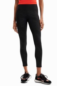 Desigual Desigual logo print leggings Naisten Puserot | MGASK1720