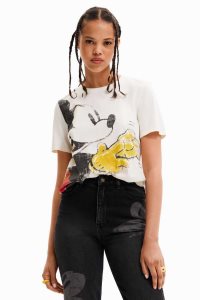 Desigual Disney's Mickey Mouse Naisten T Paidat | FGKBV6240