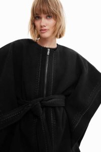 Desigual Embroidered Naisten Ponchot | VPYBJ7810