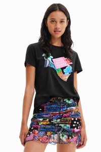 Desigual Fantasy print Naisten T Paidat | KTAER1857