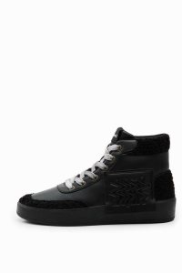 Desigual Faux-sheepskin high-top Naisten Tennarit | AKLEW3276
