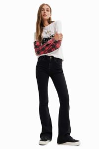 Desigual Flared Naisten Farkut | RMNSW3056