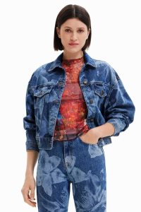 Desigual Floral denim Naisten Takki | HATFP2016