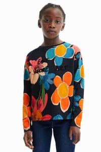 Desigual Floral print Tytön T Paidat | LIGXB6835