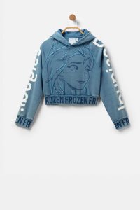 Desigual Frozen 2 hooded Tytön Puserot | ENAQM7302