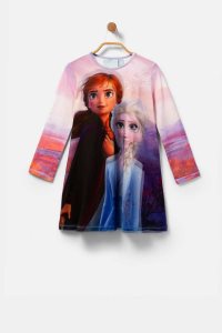 Desigual Frozen flared Tytön Mekko | YPIJU7039