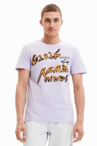 Desigual Girls short-sleeve Miesten Pikeepaita | TZKMG1608