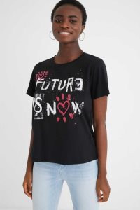 Desigual Hearts Naisten T Paidat | NLPSE0362