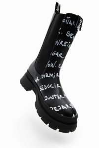 Desigual High Chelsea with messages Naisten Saappaat | TMIVD0418