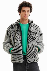 Desigual High-neck fleece Miesten Takit | YSQDL8095
