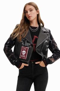 Desigual Hybridi biker Naisten Takki | HNCAY6792