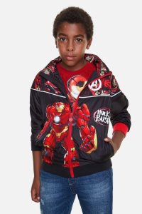 Desigual Iron Man hood Poikien Takit | YLKGR4829