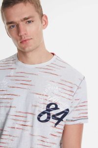 Desigual Jacquard and number 84 Miesten Pikeepaita | JRABG1578