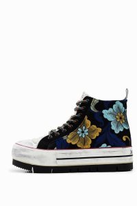Desigual Jacquard platform high-top Naisten Tennarit | VBNTP0865