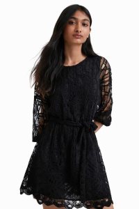 Desigual Johnson Hartig crochet-style Naisten Haalari | PKJAF0615