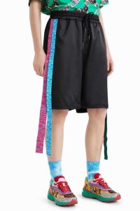 Desigual Johnson Hartig ribbon Naisten Leggingsit | WQZXC2670