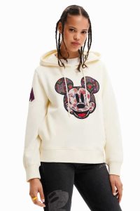 Desigual Large Disney's Mickey Mouse patch Naisten Puserot | UZNCF7438