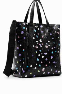 Desigual Large polka dot Naisten Kangaskassit | UYJHI6973