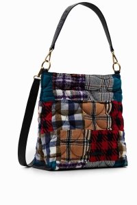 Desigual Large tartan Naisten Olkalaukku | RVSKC2035