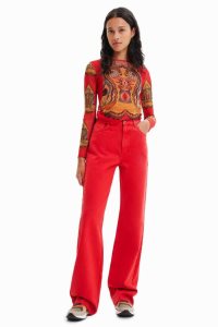 Desigual Leveät leg Naisten Farkut | EKWNO7853