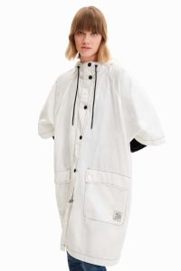 Desigual Logomania foldable rain poncho Naisten Takki | SOPZD3867