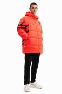 Desigual Long puffer coat Miesten Takit | ALGEQ6354