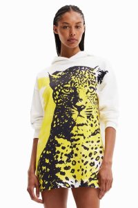 Desigual Lyhyt feline Naisten Mekko | WSXFH8692