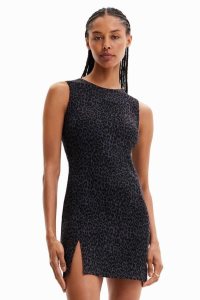 Desigual Lyhyt slim with animal print Naisten Haalari | HJZVR5978