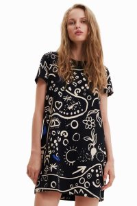Desigual Lyhyt symbol Naisten Mekko | LEFIS7160