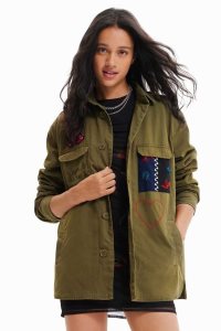 Desigual M. Christian Lacroix military parka Naisten Takki | NTZQO2783