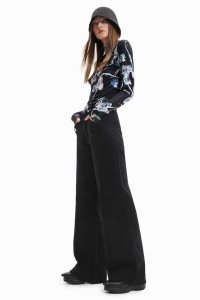 Desigual Maitrepierre wide-leg Naisten Farkut | KAMTU6412