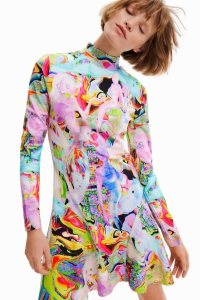 Desigual Maria Escote short skater Naisten Haalari | LBQNH3681