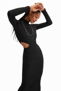 Desigual Midi cut-out Naisten Haalari | WXOCT2801