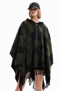 Desigual Military Naisten Ponchot | HEGFR0631