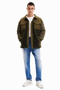 Desigual Military parka with pockets Miesten Takit | RFIQS0257