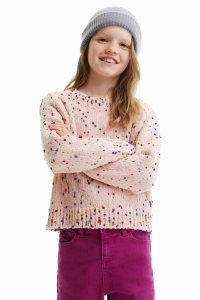 Desigual Mottled jumper Tytön Puserot | ZUGTE9168