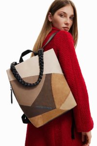 Desigual Multi-position patchwork Naisten Reppu | EWFXP9038