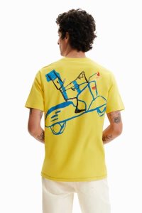 Desigual No es lo mismo short-sleeve Miesten Pikeepaita | WRPGX3091