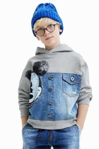Desigual Oversize Mickey Mouse Poikien Puserot | RHOSW8673