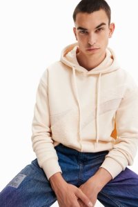 Desigual Oversize hoodie Miesten Puserot | NSFMY5789