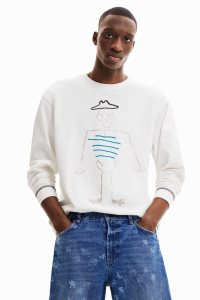 Desigual Oversize long-sleeve Miesten Pikeepaita | EAMZO7920