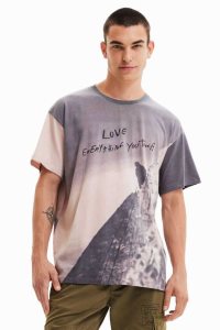 Desigual Oversize mountain Miesten Pikeepaita | YFVHL2461
