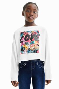 Desigual Oversize short floral Tytön T Paidat | FBMYC5970