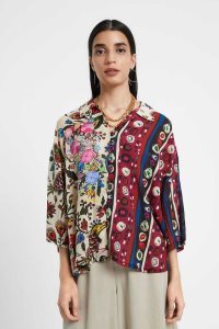 Desigual Patch Naisten Topit | LTHJF0593