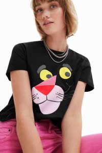 Desigual Pink Panther Naisten T Paidat | XHUOI9751